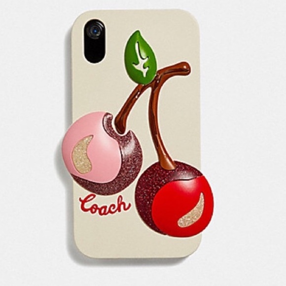 🍒Coach IPhone XR Case with Oversized Cherry🍒 - Picture 4 of 8